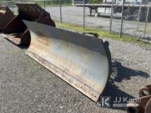 11 ft. JRB 44H/91B0075 Loader Snow Plow NOTE: This unit is being sold AS IS/WHERE IS via Timed Aucti
