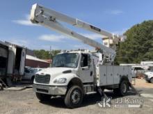 HiRanger TC55-MH, Material Handling Bucket Truck rear mounted on 2019 Freightliner M2 106 4x4 Utilit