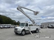 Altec AN55E-OC, Over-Center Material Handling Bucket Truck rear mounted on 2014 Freightliner M2 106 