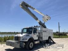 Altec AA55-MH, Bucket Truck rear mounted on 2017 Freightliner M2 106 Utility Truck Runs, Moves & Upp