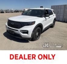 2020 Ford Explorer AWD Police Interceptor 4-Door Sport Utility Vehicle Runs, Does Not Move. Transmis