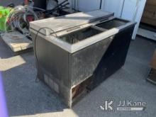 Commercial Refrigerator. (Seller States Turns On. Used. Surface Rust.) NOTE: This unit is being sold