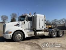 2007 Peterbilt 386 T/A Truck Tractor Runs & Moves) (Paint Damage