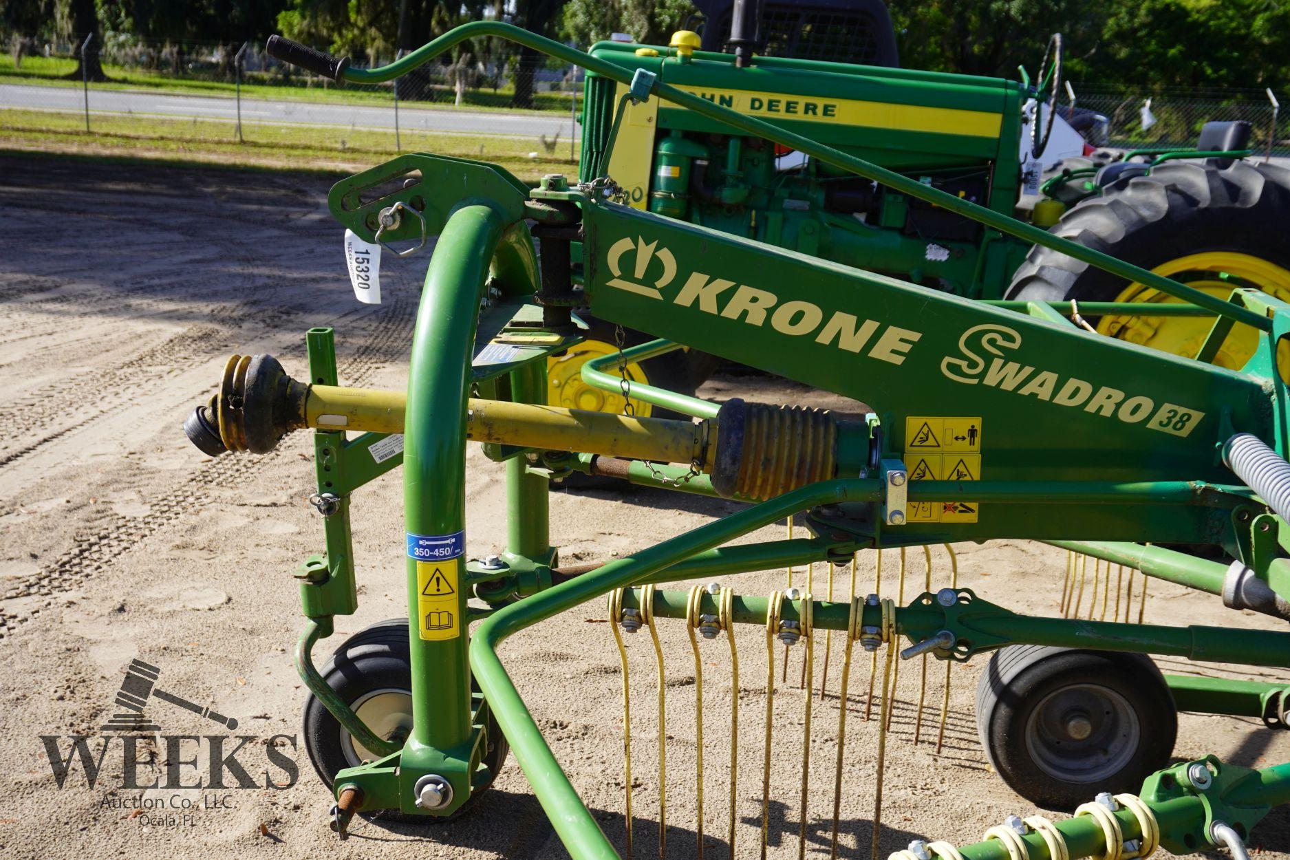 KRONE SWADRO 380 RAKE