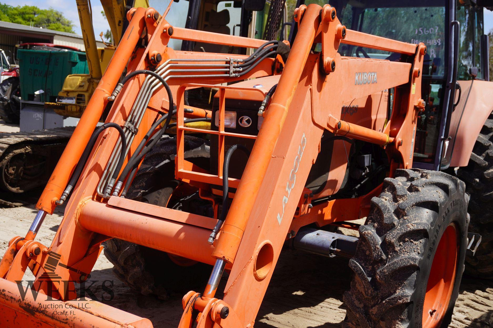 KUBOTA M105S CAB 4X4