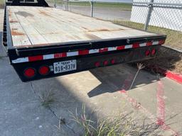 2014 PJ T/A Gooseneck Trailer, 8'W x 25'L, 9' Gooseneck, Wood Deck, Spring Type Suspension,ToolBox,