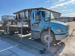 2014 Freightliner M2-106 S/A Flatbed Truck, p/b Diesel Engine, Single Cab, Automatic Transmission, P