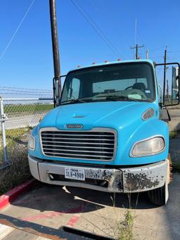 2014 Freightliner M2-106 S/A Flatbed Truck, p/b Diesel Engine, Single Cab, Automatic Transmission, P