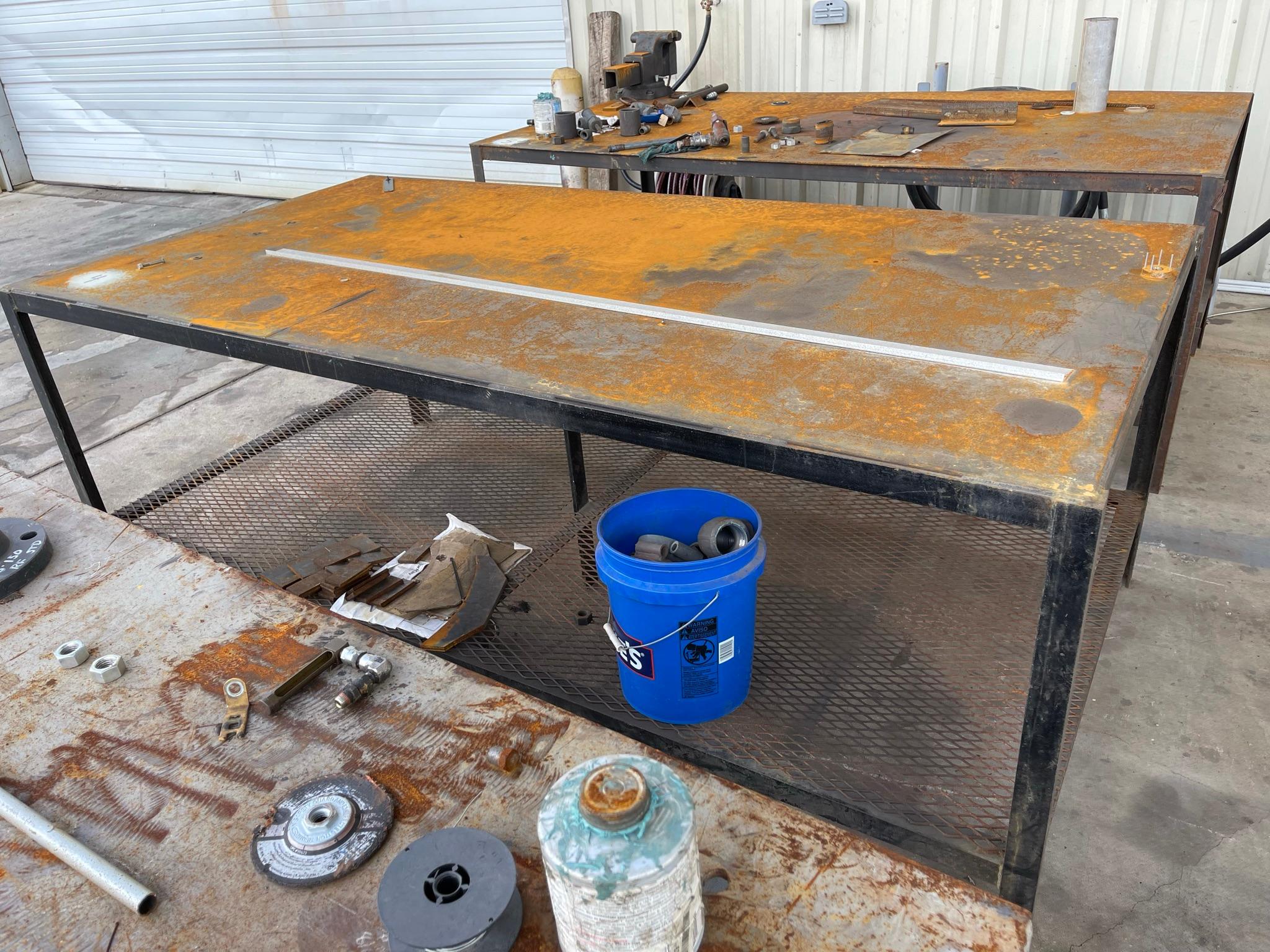 Steel Work Table