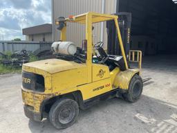 Hyster H100xm Forklift; S/n K005v02364z; 10,000 Lb Capacity; 2-stage Mast; 110" Lowered; 159" Raised