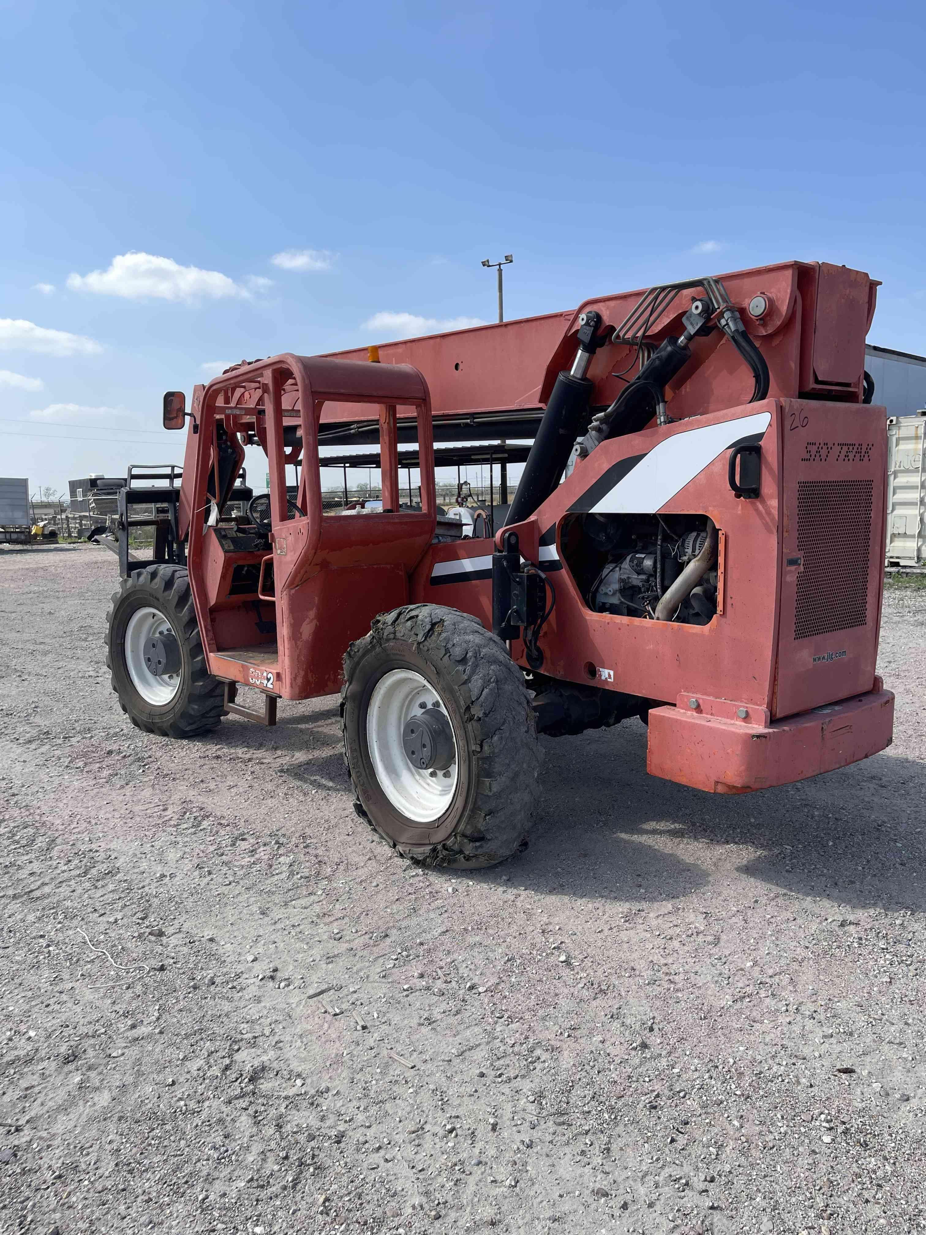 2006 SkyTrak 8042 Telehandler p/b Diesel Engine, 4-Speed A/T, ROPS, S/N 0160020381, 8,000 lb Lift Ca