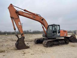 2010 Hitachi Zaxis 200LC Model ZX200 LC-3 Crawler Excavator p/b Hitachi Dsl Eng, S/N FF00AST320365,