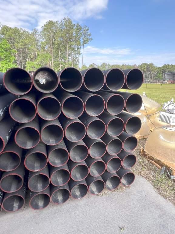 (18) JOINTS CHARLOTTE PIPE 6” NO HUB X 10’ CISPI 301 NSF-U PIPE