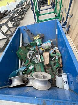 ULINE 42”X57”X43” TITLING SCRAP BIN