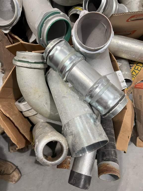 ASSORTED RIGID CONDUIT FITTINGS