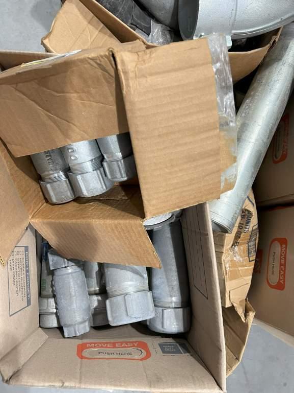 ASSORTED RIGID CONDUIT FITTINGS