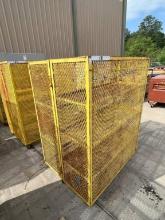 4’X3’X5’ ROLLING STORAGE CAGE