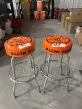 (2) KLEIN TOOL BAR STOOLS (UNUSED)