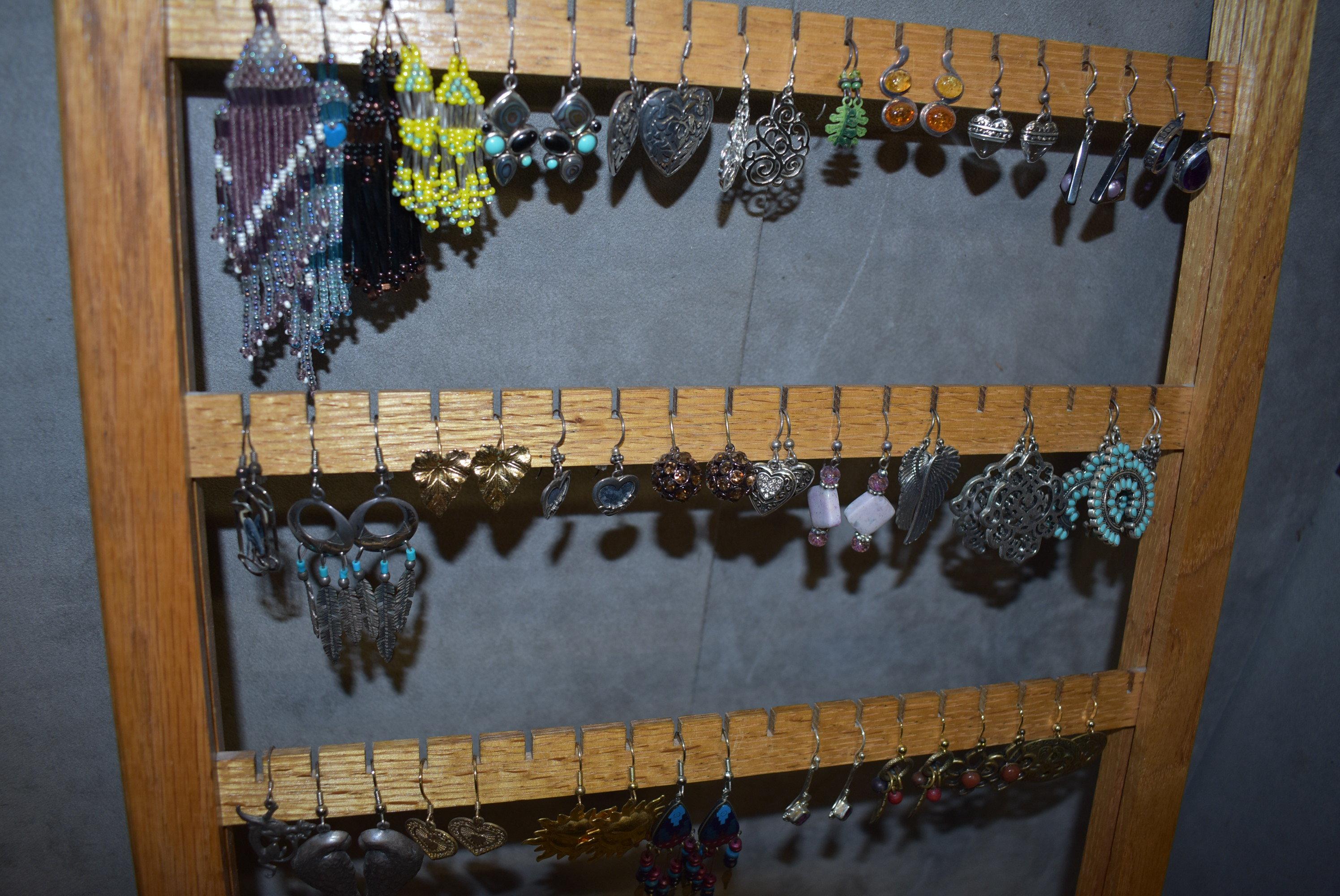 RACK OF EARRINGS!