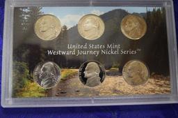 WESTWARD JOURNEY NICKEL COIN SET!