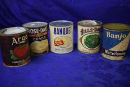 VINTAGE DRY FOOD CONTAINERS!