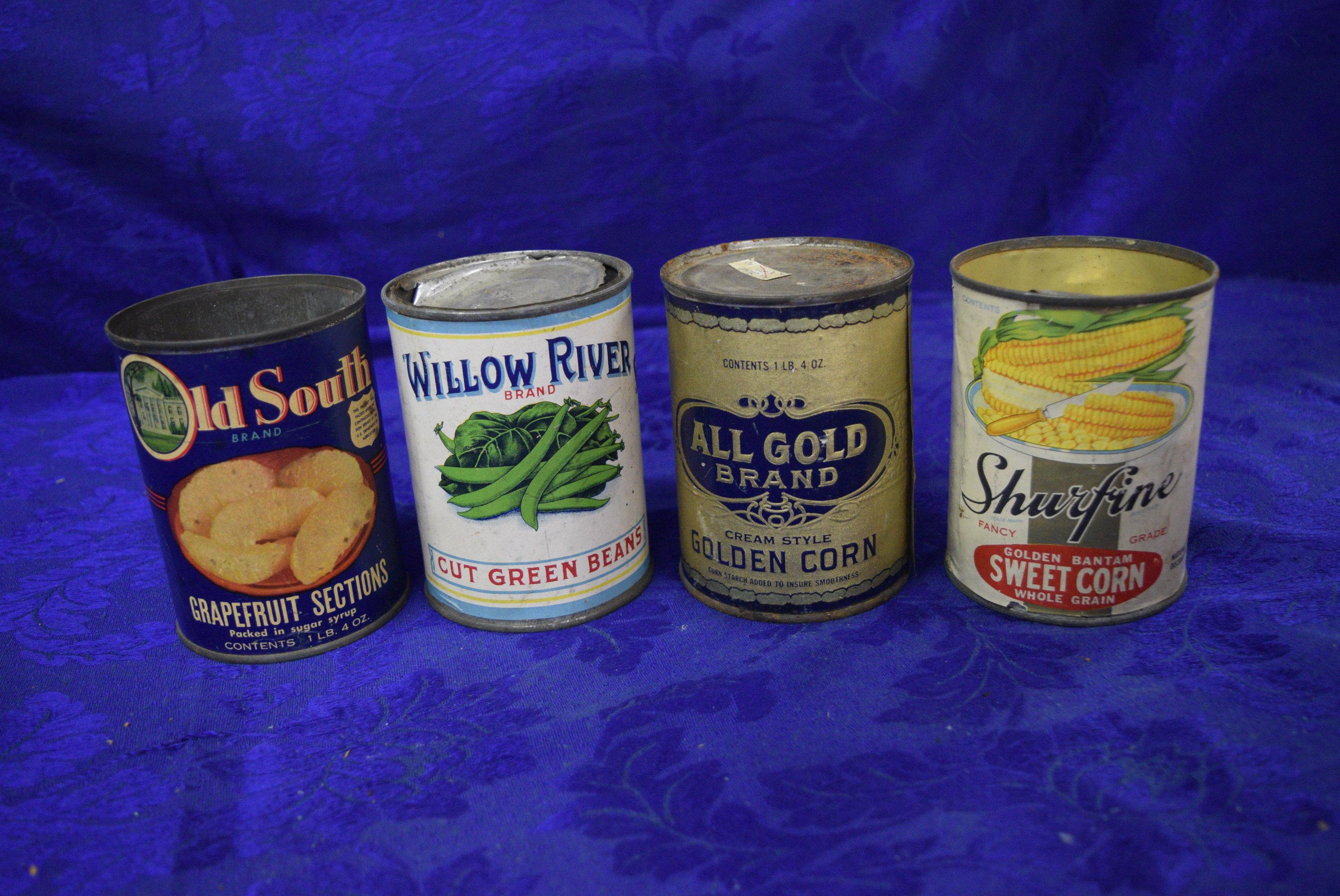 VINTAGE DRY FOOD CONTAINERS!