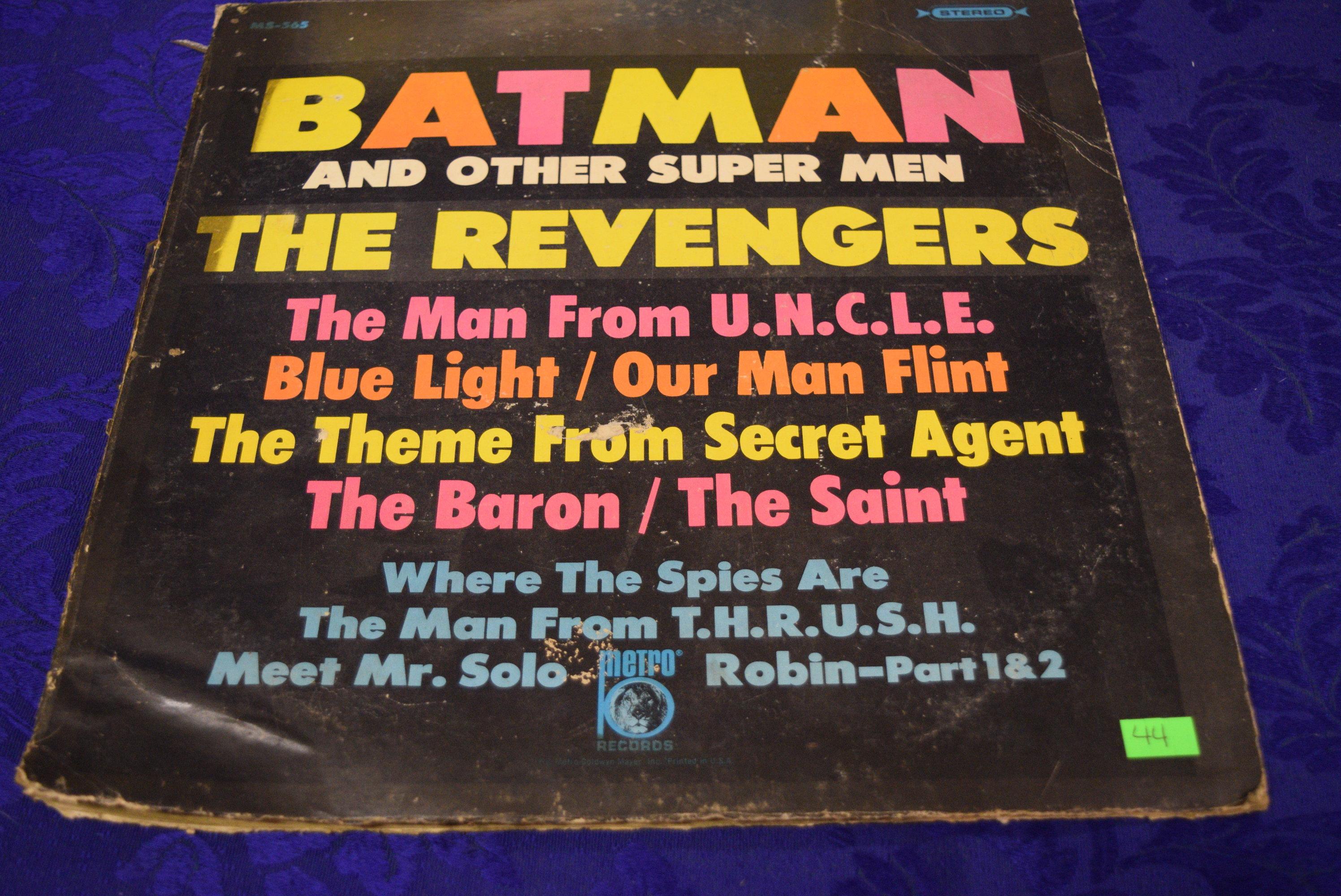 VINTAGE BATMAN RECORDS!