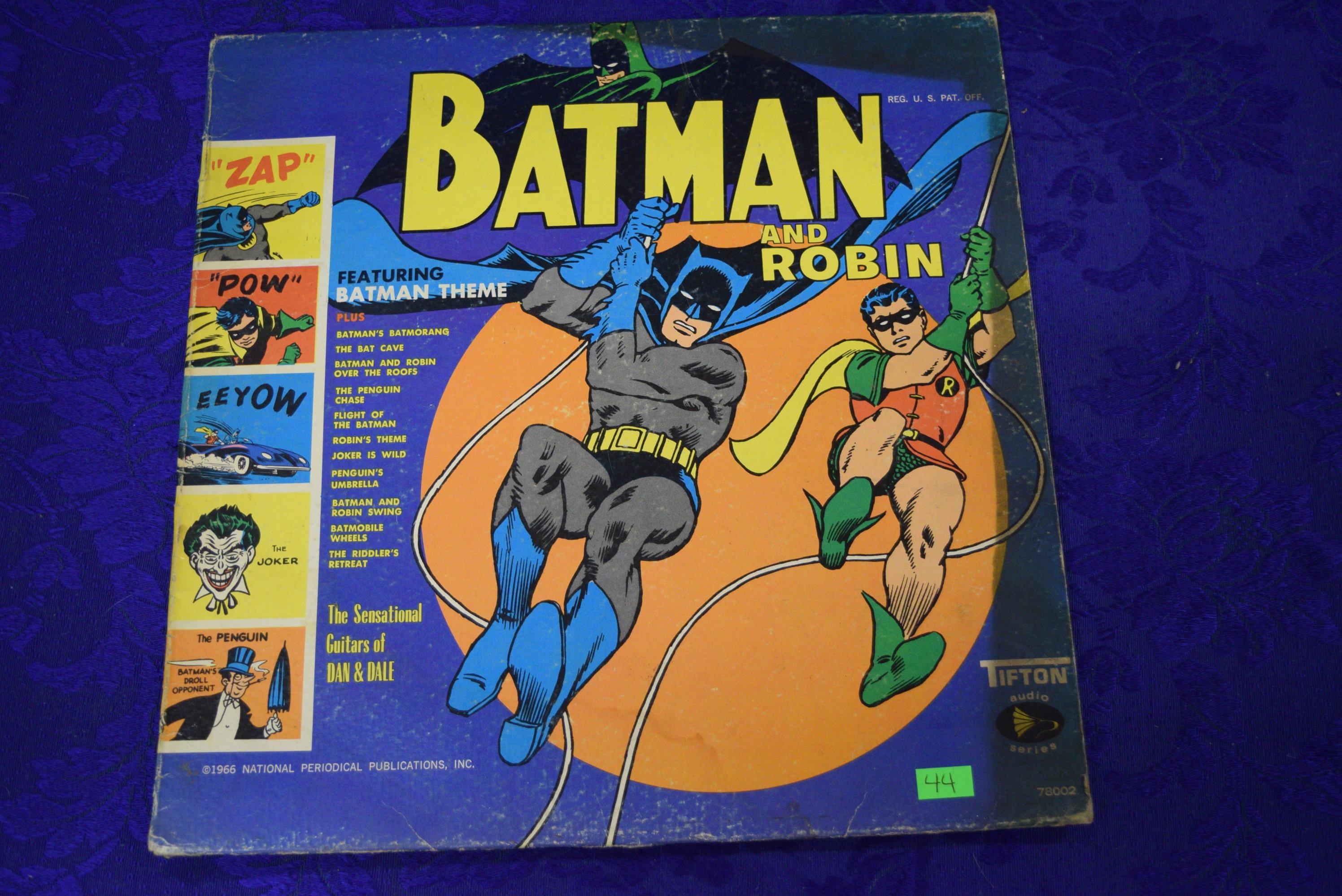 VINTAGE BATMAN RECORDS!