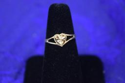 14KT GOLD AND DIAMOND!