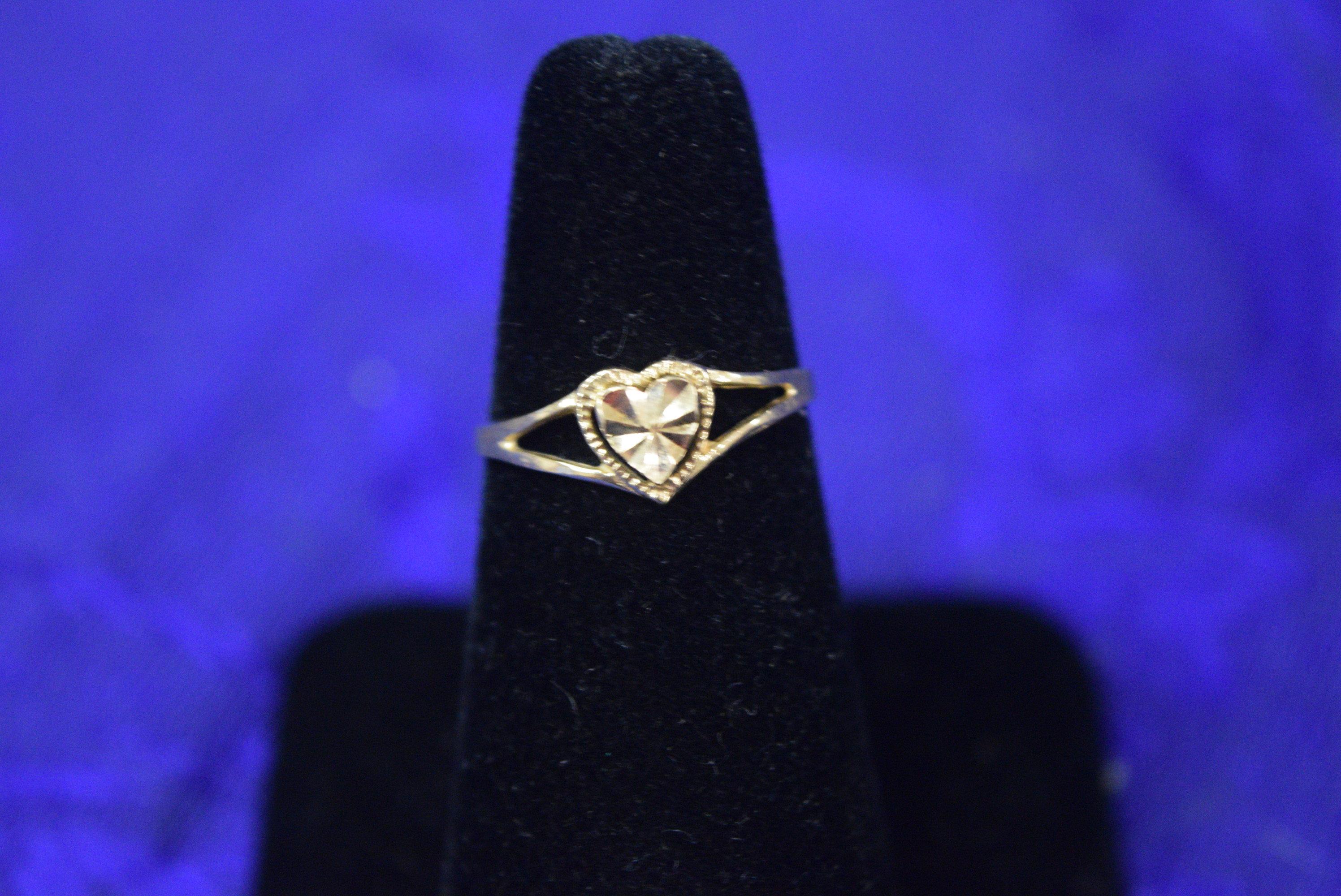 14KT GOLD AND DIAMOND!