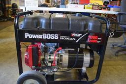 HONDA POWER BOSS 7000 GENERATOR!