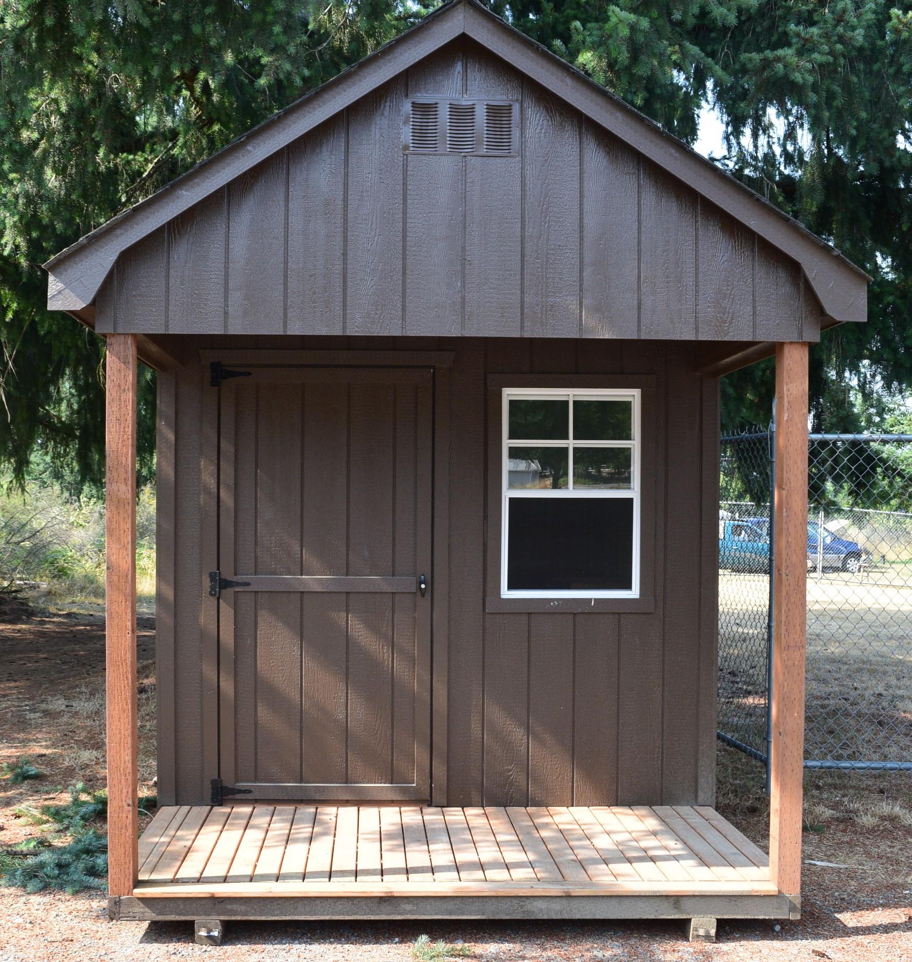 CUSTOM BUILT SHED!