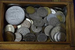 TREASURE CHEST FULL OF MISCELLANEOUS COINS!