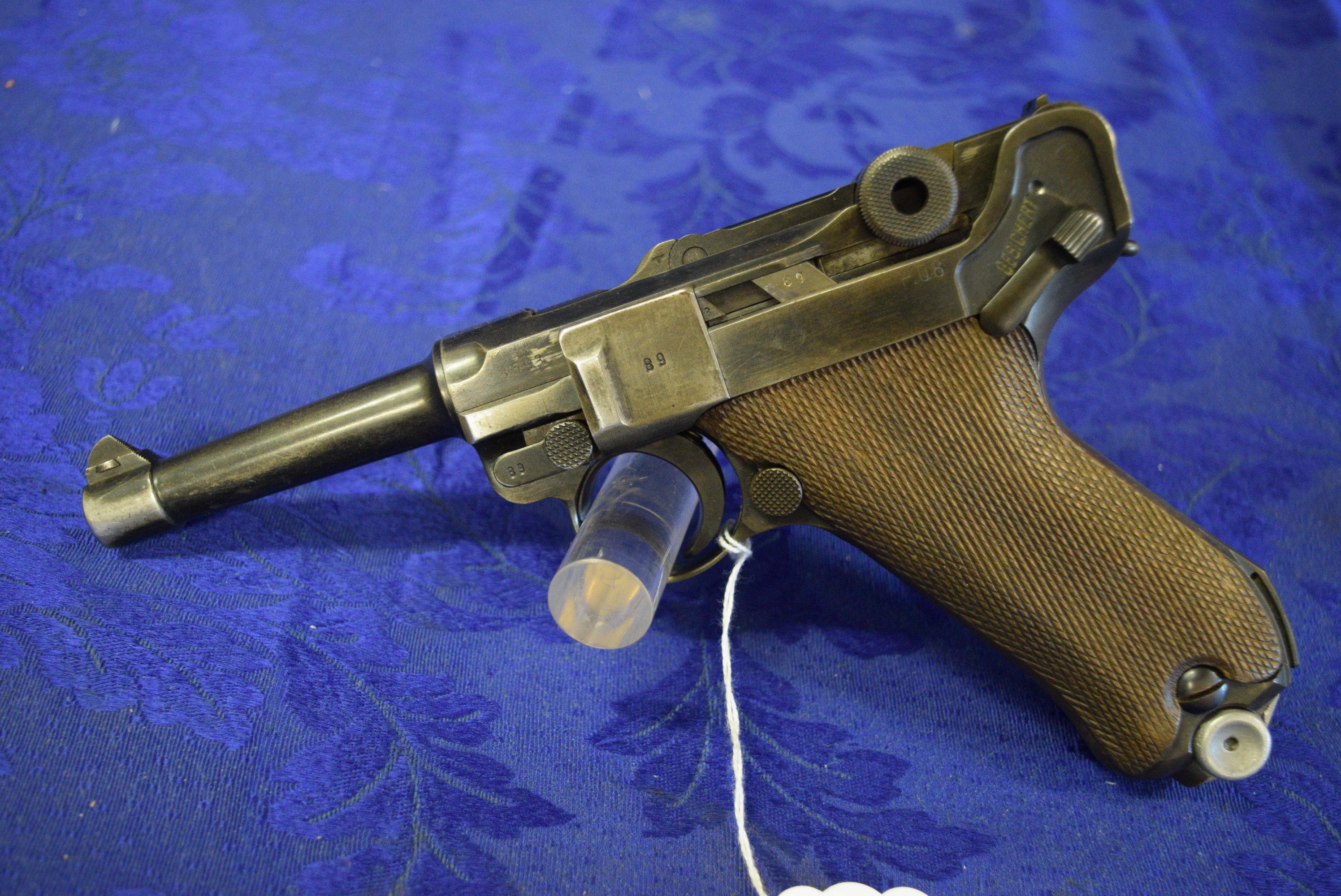 FIREARM/GUN GERMAN LUGER P08 BYF! H-1206!