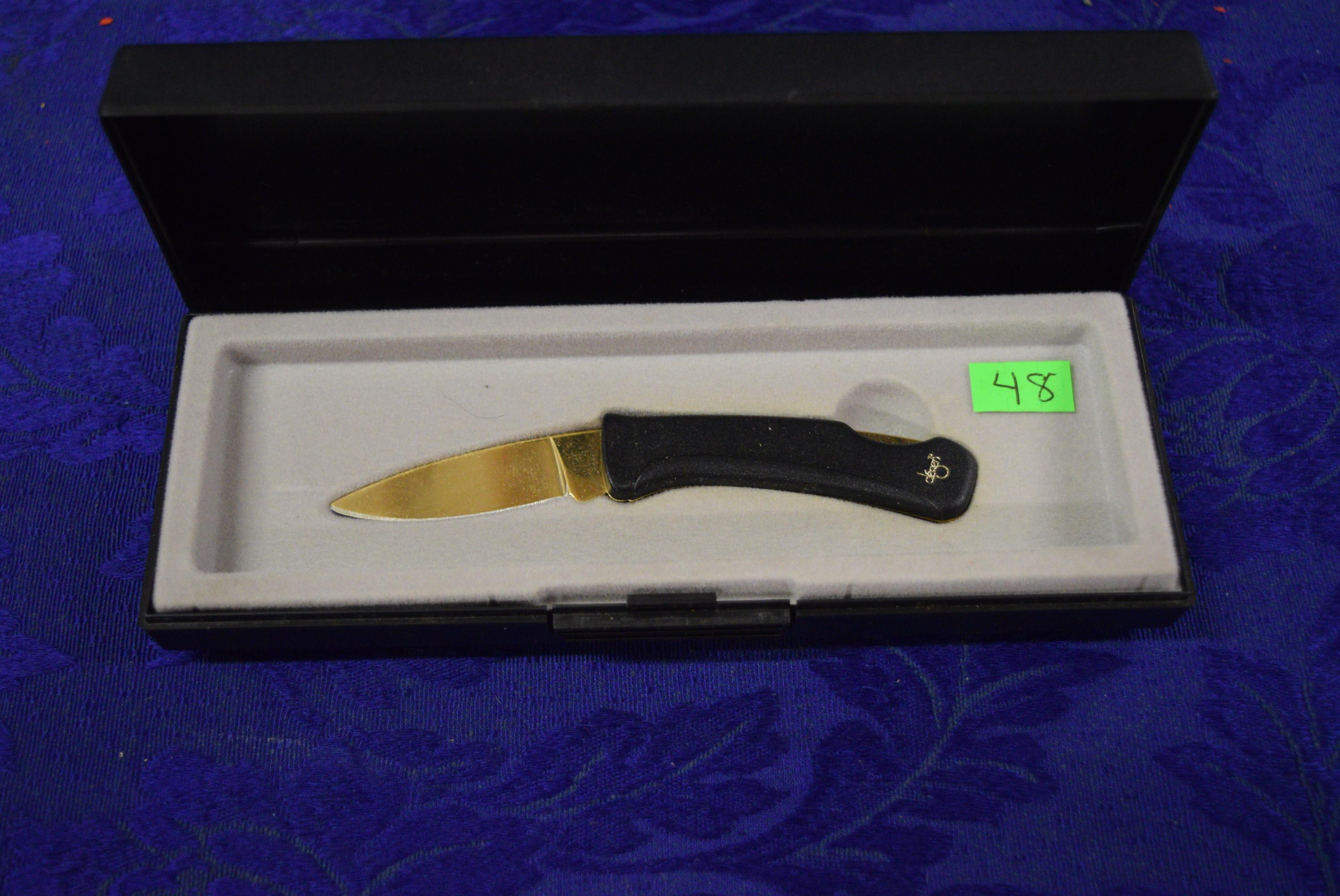 DEGEN GOLD KNIFE!