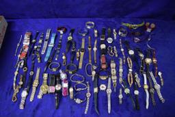 LARGE LOT OF WATCHES!