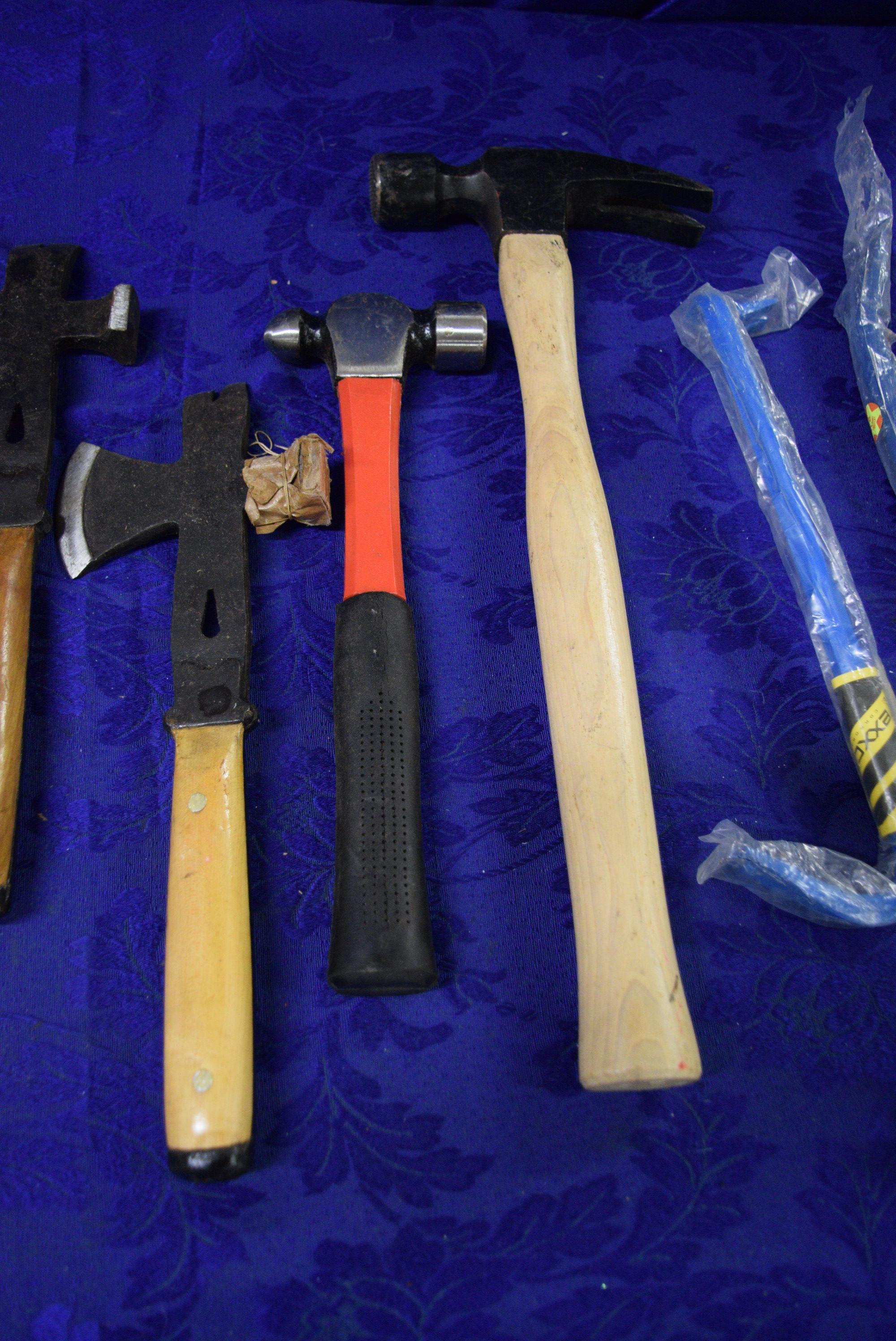 HAMMERS, PRY BARS, AND MORE!