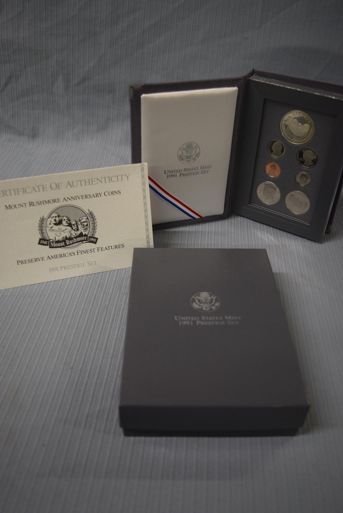 1991 PRESTIGE COIN SET!