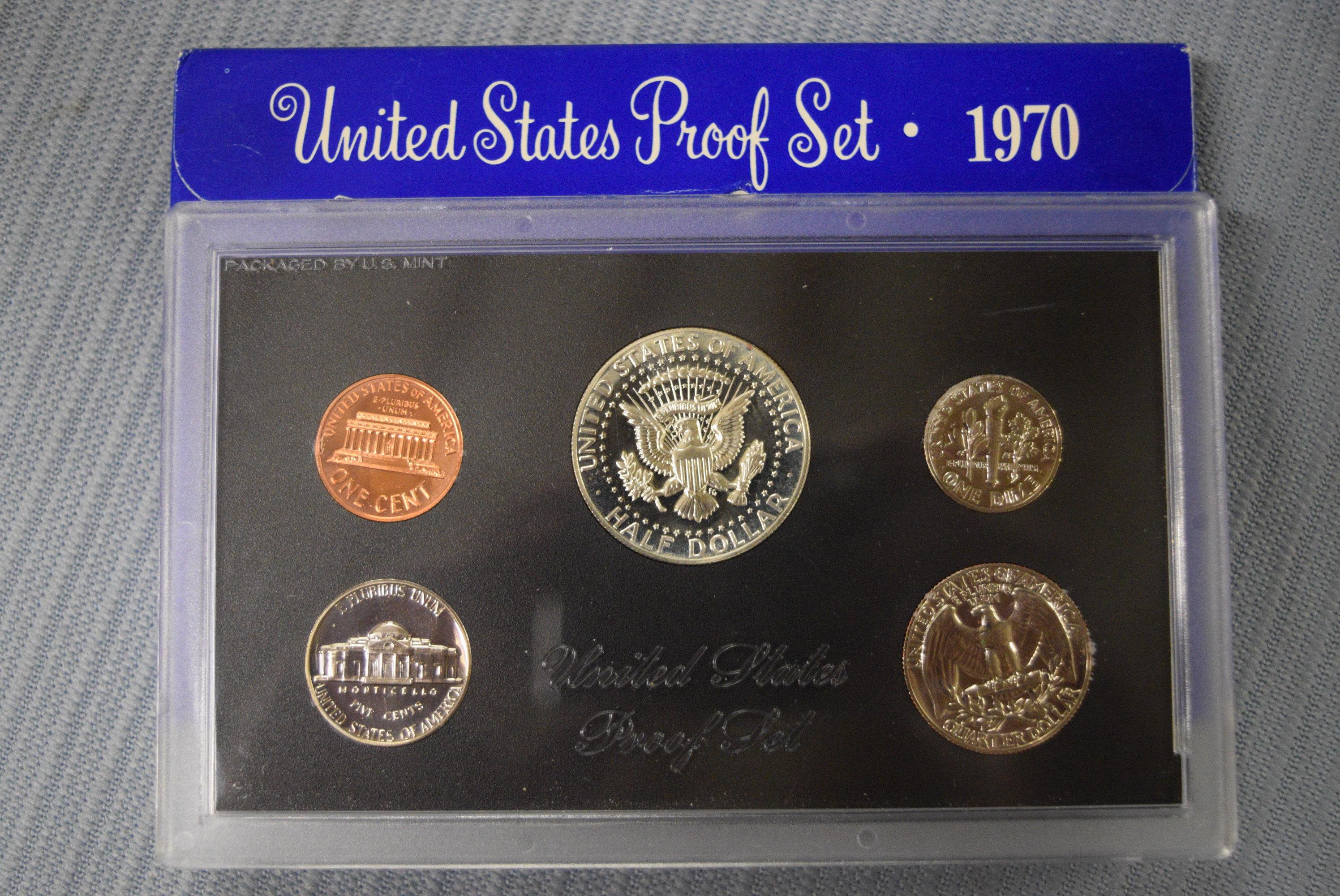 4 UNITED STATES PROOF SETS!