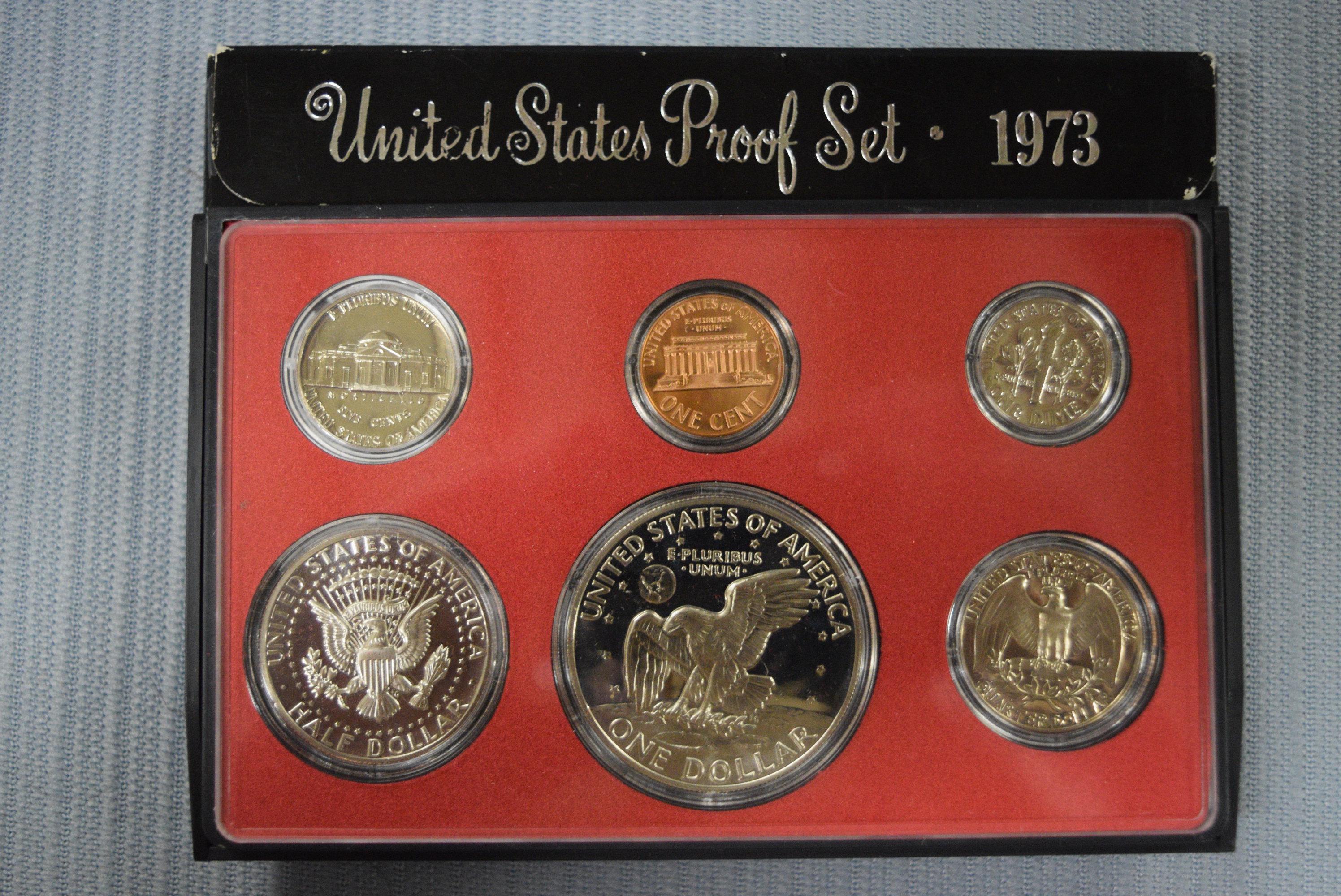 4 UNITED STATES PROOF SETS!