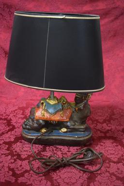BOLD AND CAPTIVATING CAMEL LAMP!