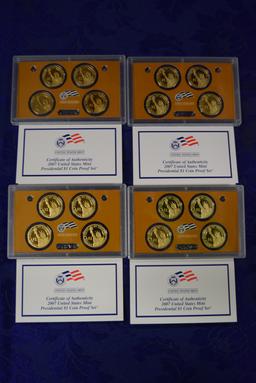 PRESIDENTIAL $1 COIN PROOF SETS!