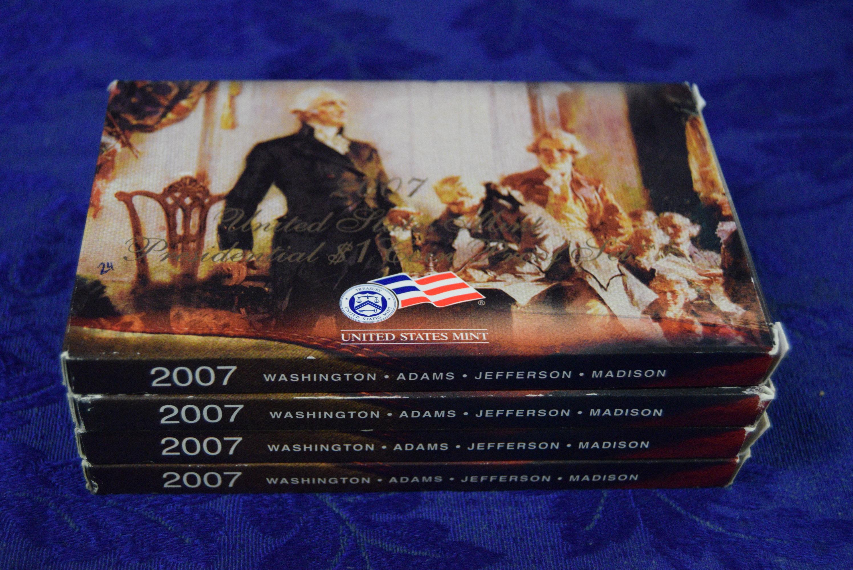 PRESIDENTIAL $1 COIN PROOF SETS!