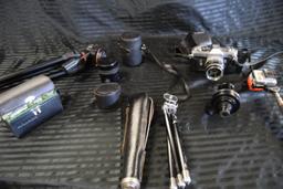CAMERA AND ACCESSORIES LOT!