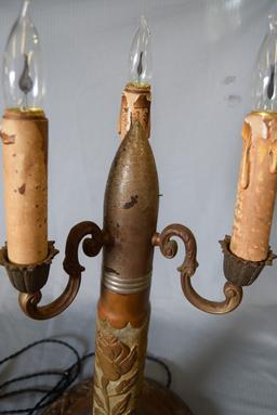 AWESOME TRENCH ART LAMP!