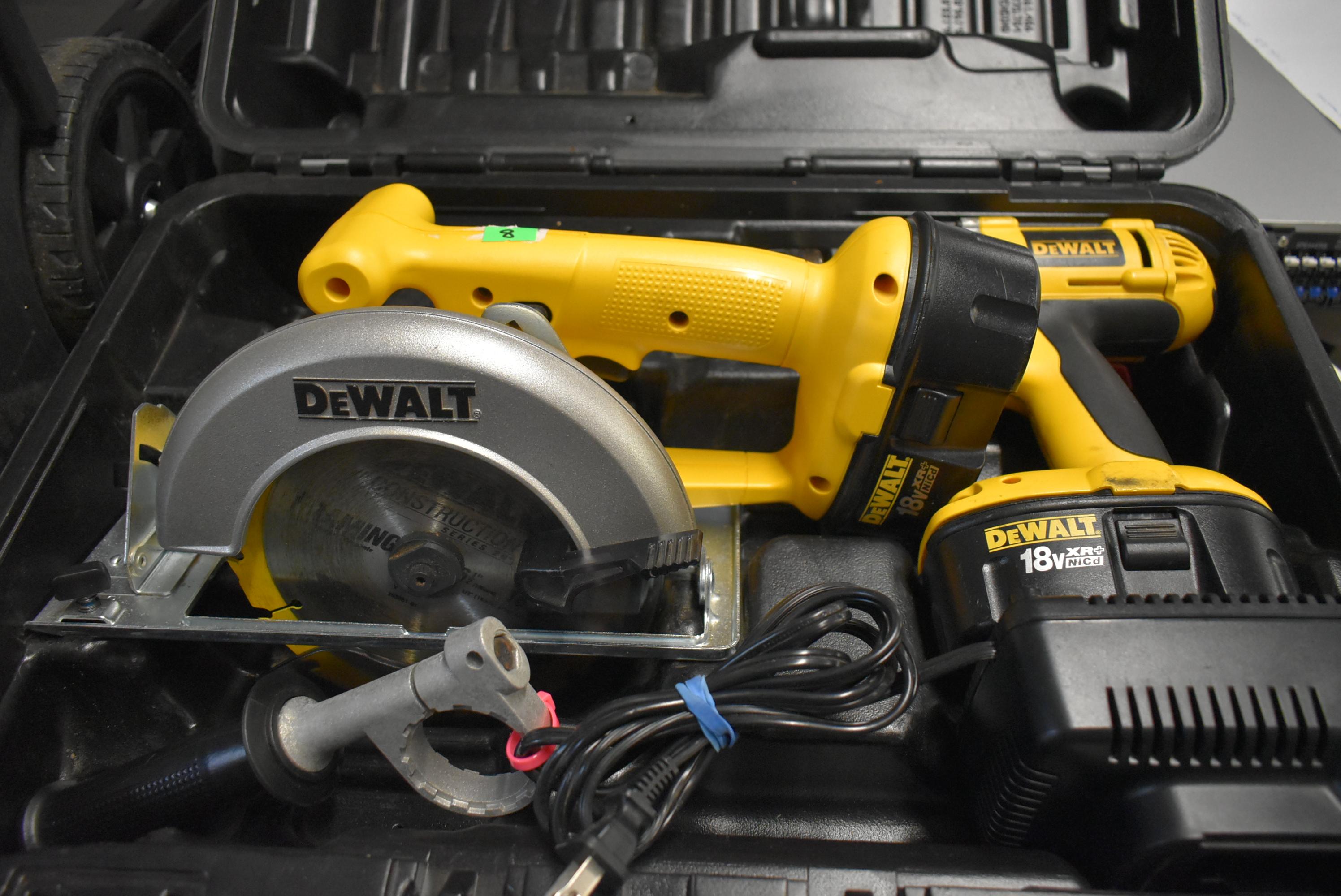 DEWALT 18 VOLT TOOLS!