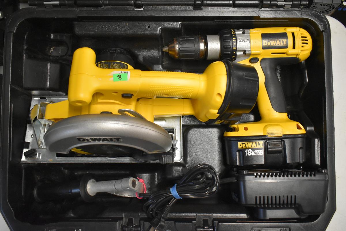 DEWALT 18 VOLT TOOLS!