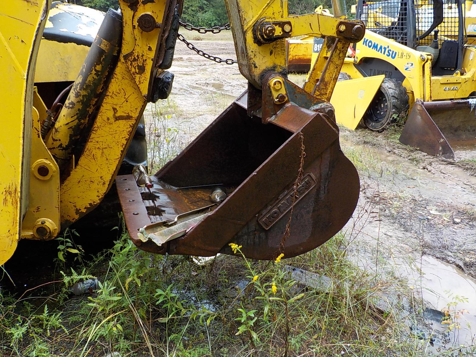 KOMATSU WB140-2 LOADER BACKHOE