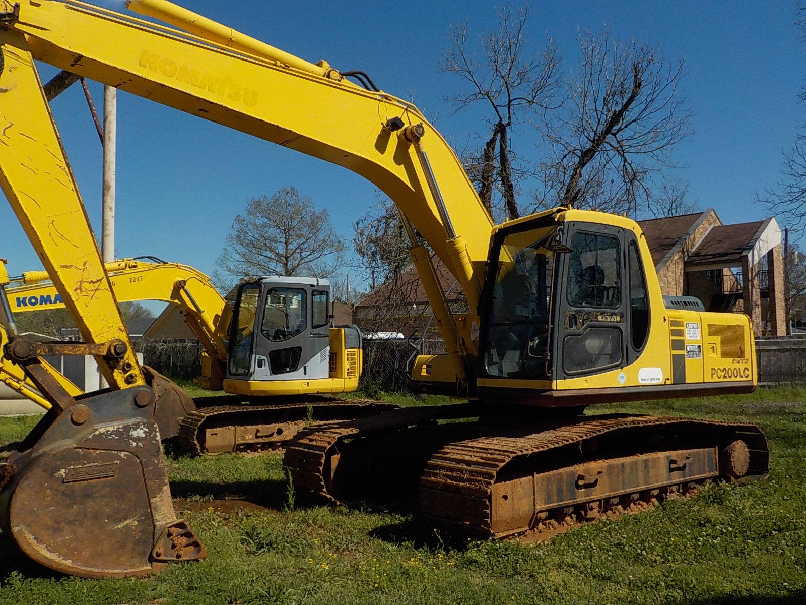 KOMATSU PC200LC-6 HYD. EXCAVATOR