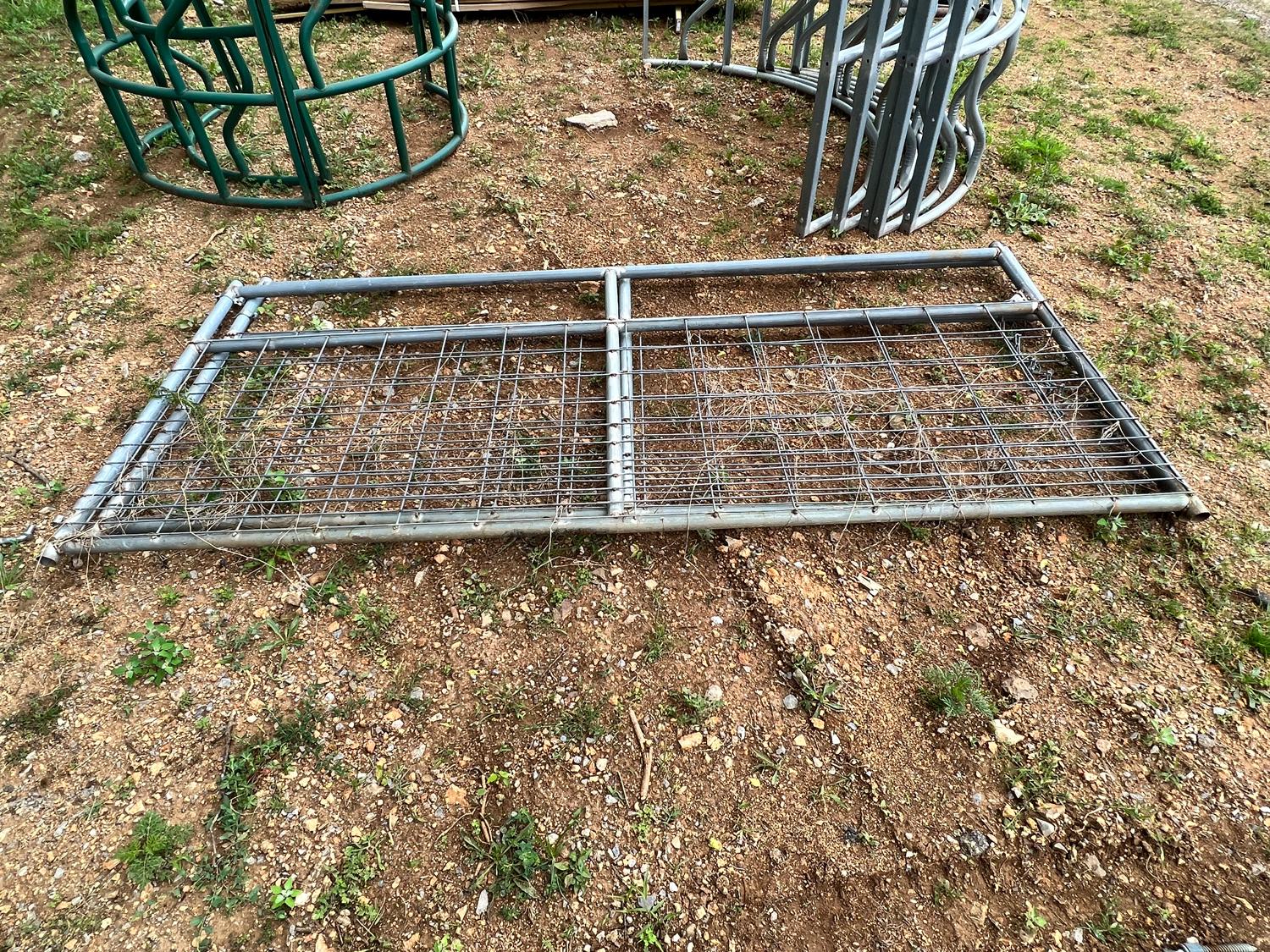 10' Gates , Galvanized, Gray - 2 times the bid